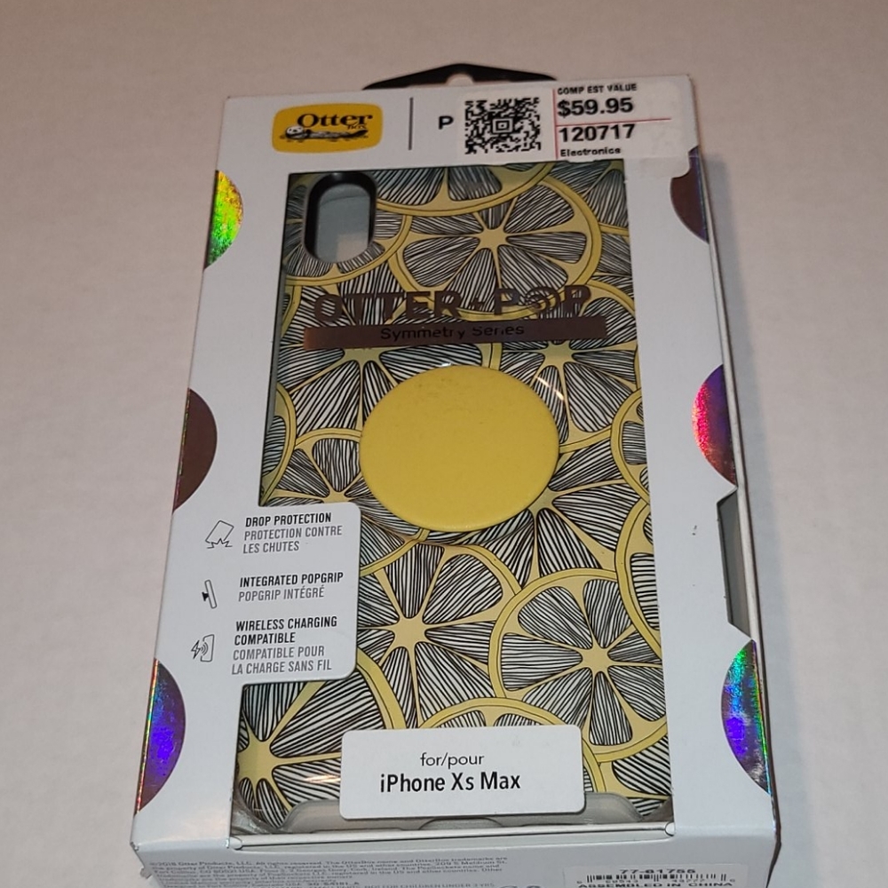 Otter Box popgrip iPhone  Xs Max Case